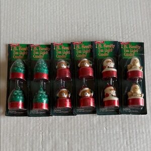 NEW Vintage JoyBrite Novelty Tea Light Candles